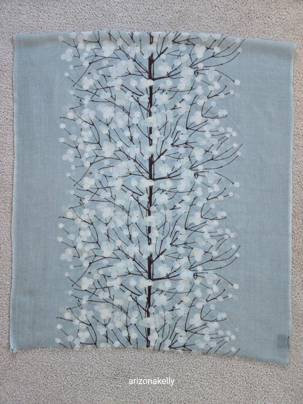 NWOT Marimekko Scarf Wool Lumimarja Wool Classic/Vintage Finland Design - Picture 11 of 13
